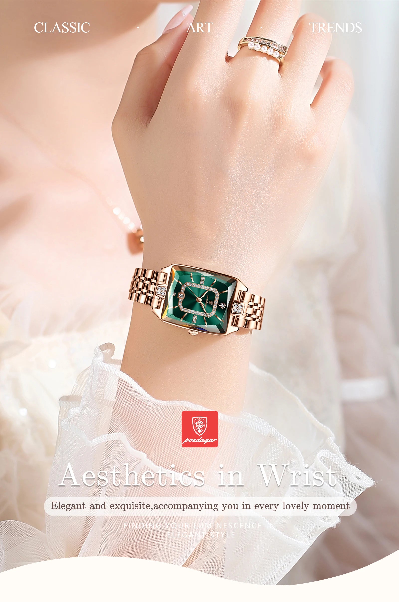 POEDAGAR Luxury Women's Watches