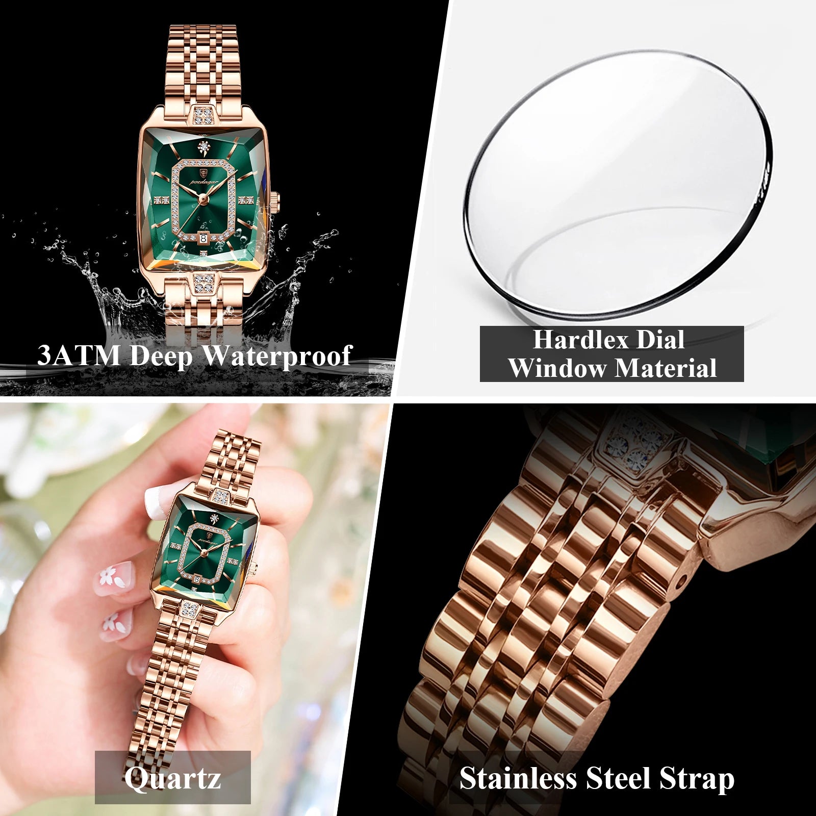 POEDAGAR Luxury Women's Watches