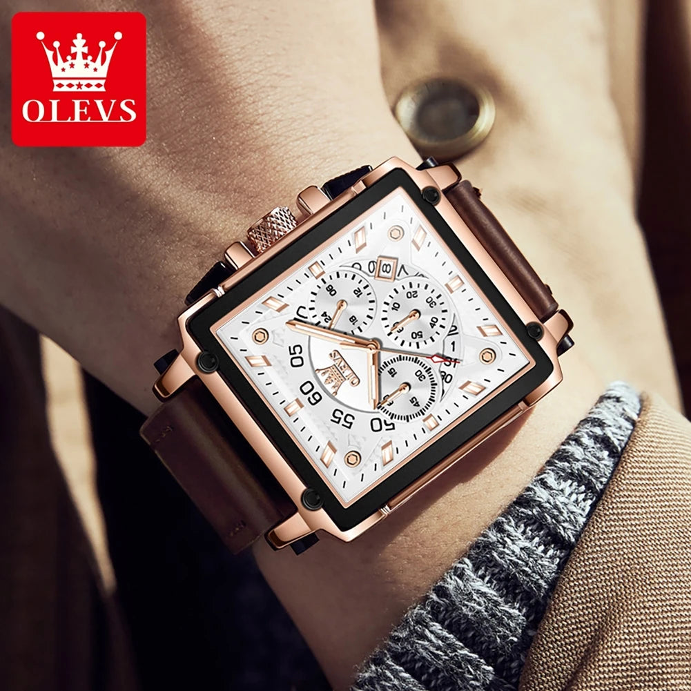 OLEVS Luxury Fashion Men's