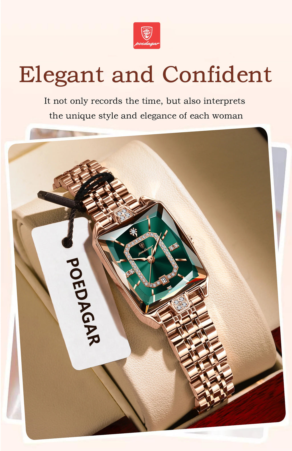 POEDAGAR Luxury Women's Watches