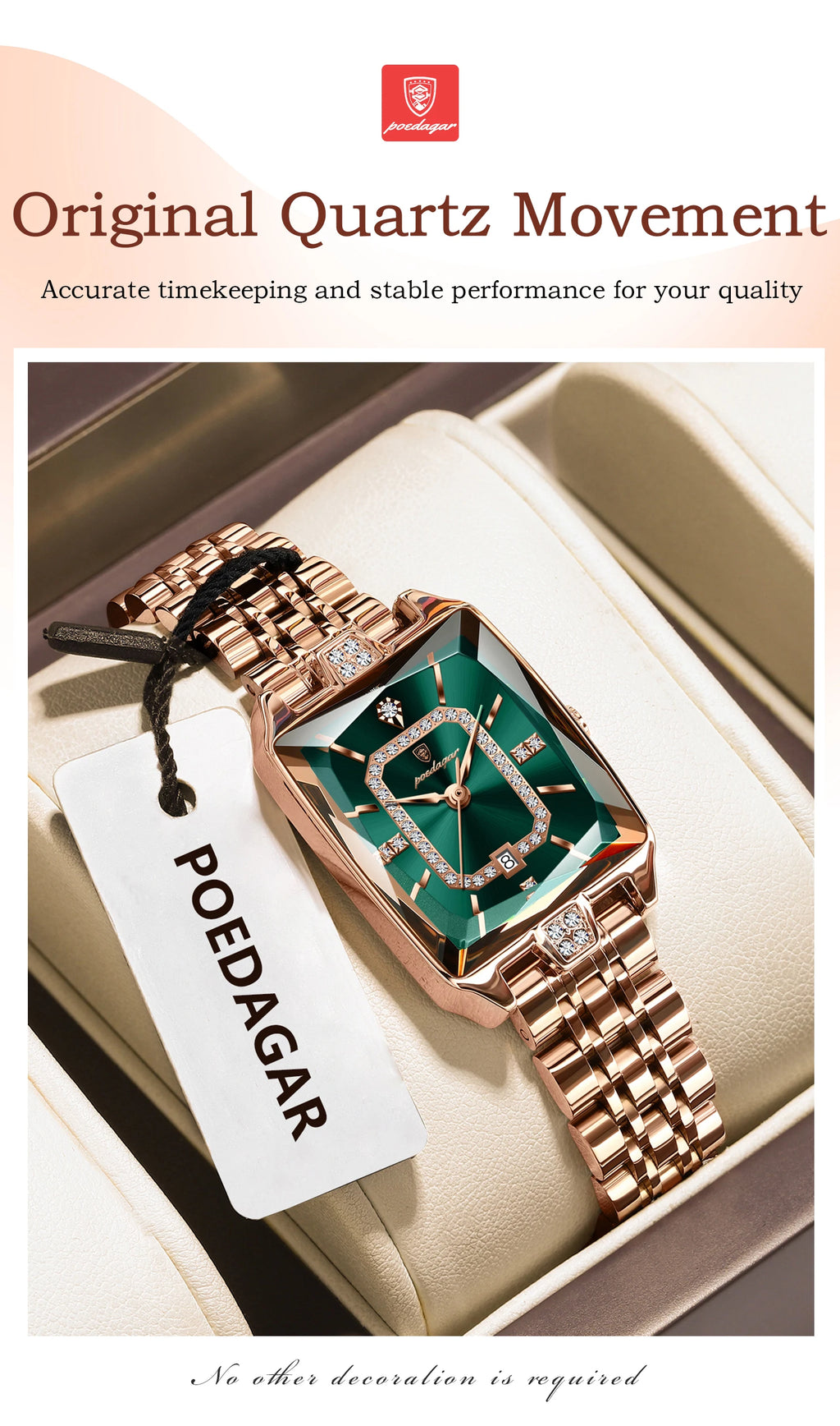 POEDAGAR Luxury Women's Watches